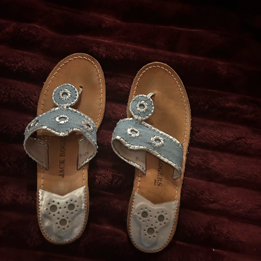 Jack Rogers Women's Denim Blue Sandals